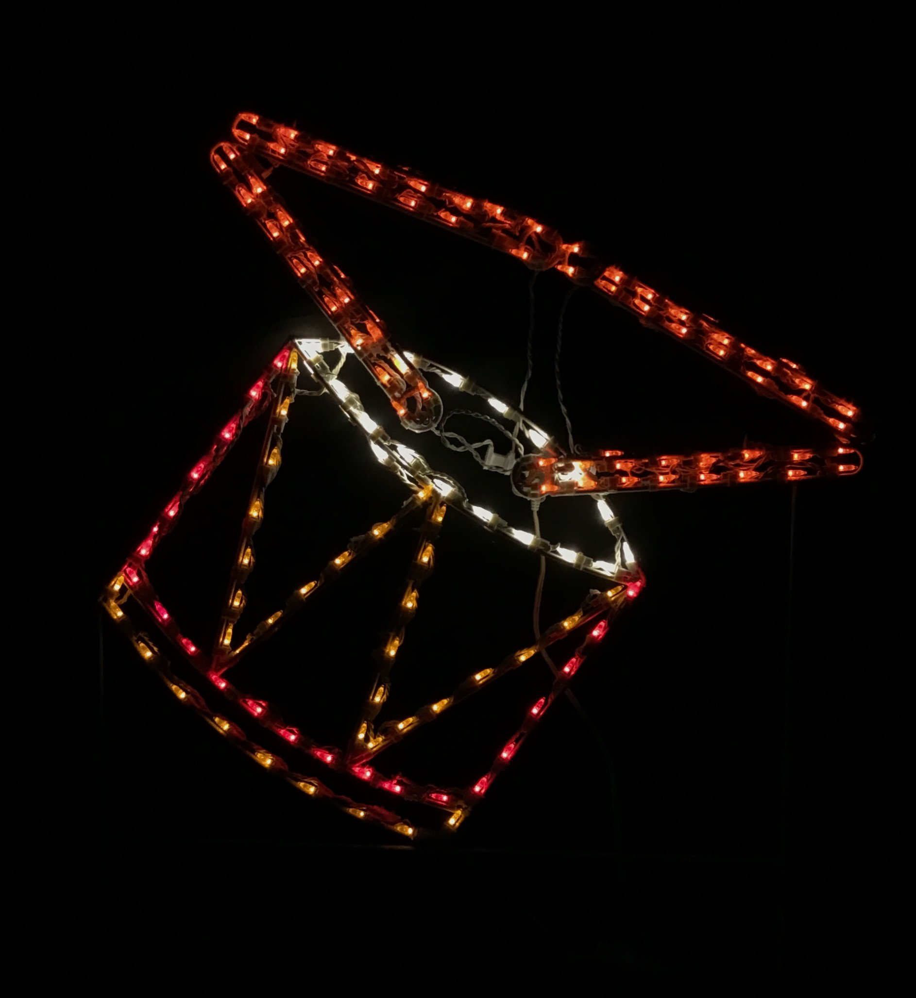 Lori's Lighted D'Lites Animated Drum with Sticks Christmas Holiday